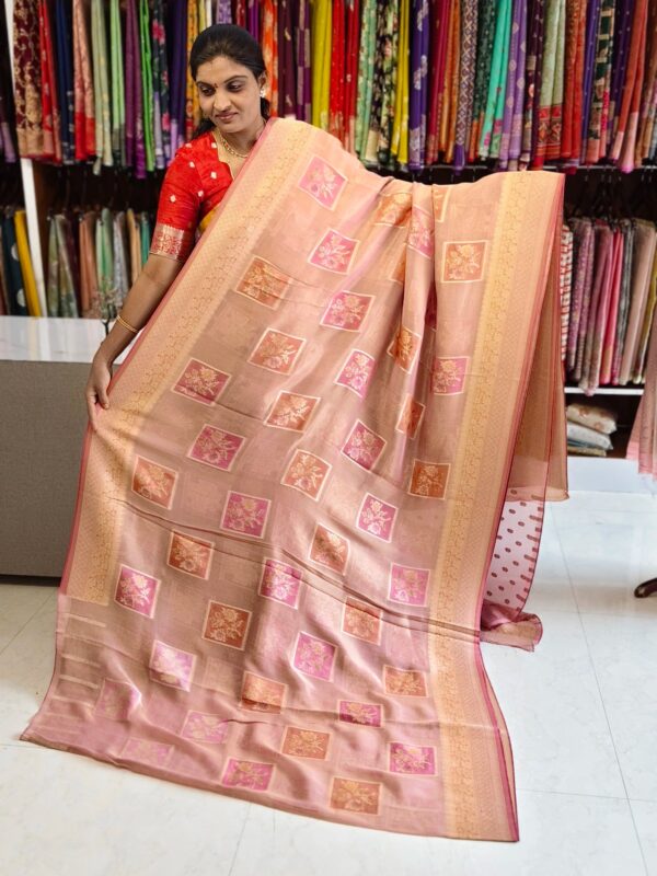 Tissue Banarasi saree