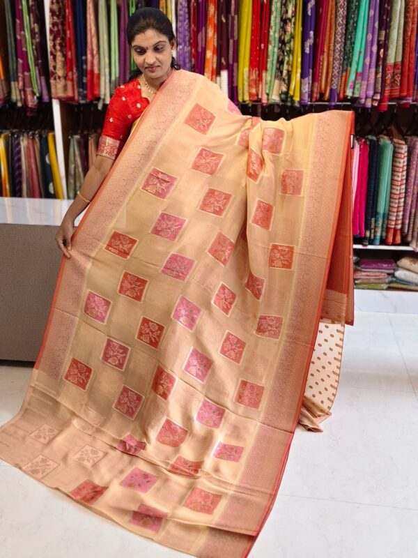 Tissue Banarasi saree