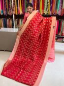 Satin Banarasi saree